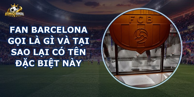 Fan Barcelona Gọi Là Gì