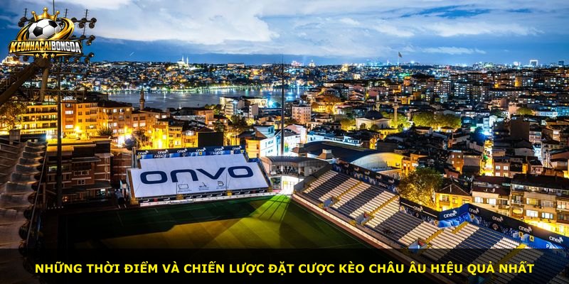Những thời điểm và chiến lược đặt cược kèo Châu Âu hiệu quả nhất