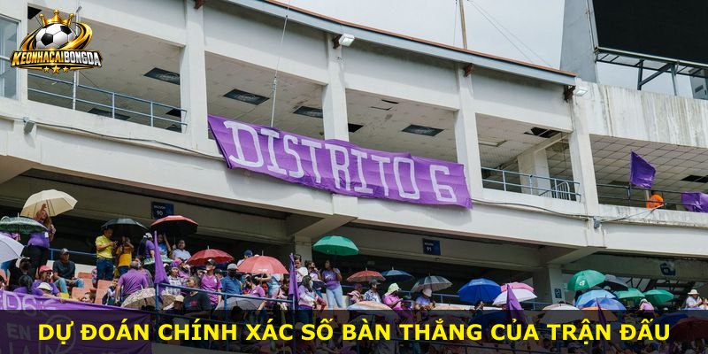 Dự đoán chính xác số bàn thắng của trận đấu