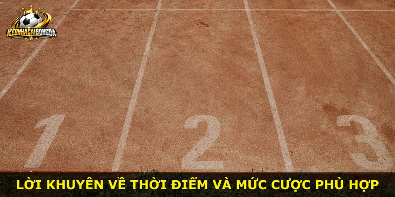 Lời khuyên về thời điểm và mức cược phù hợp